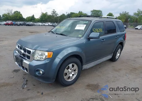 2012 Ford Escape Limited from USA, damaged, VIN 1FMCU9E72CKC23852